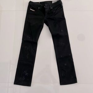 Women Diesel LOWKY  Black Jeans